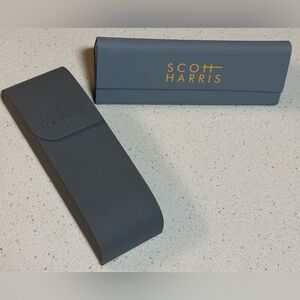 Scott Harris Sunglasses/Eyeglass Cases- set of 2